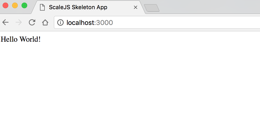 scalejs app homepage